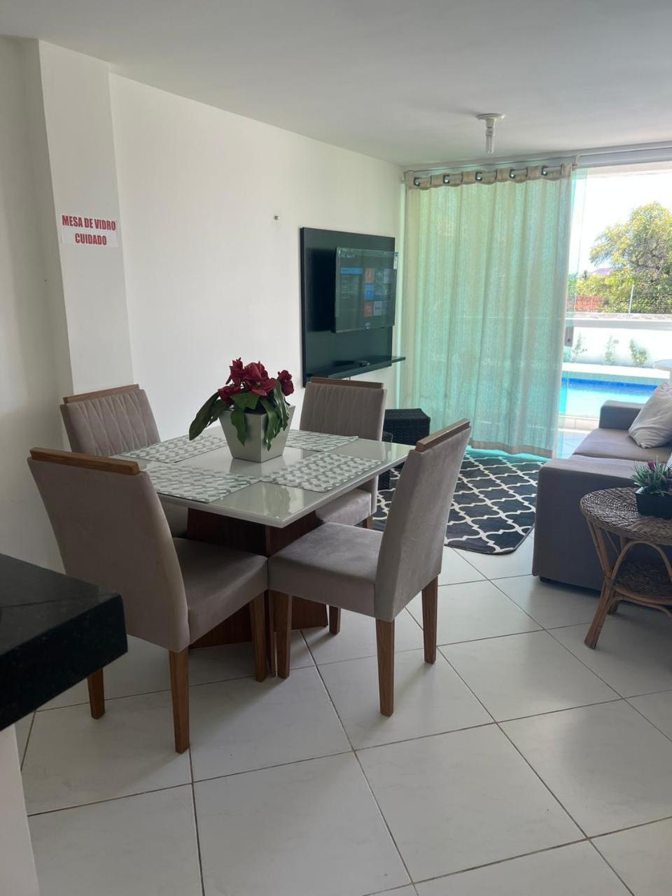 Mar E Sol Residencial 2 Quartos C Ar Condicionado,500 Metros Da Praia De Jacuma Apartment Conde  Bagian luar foto
